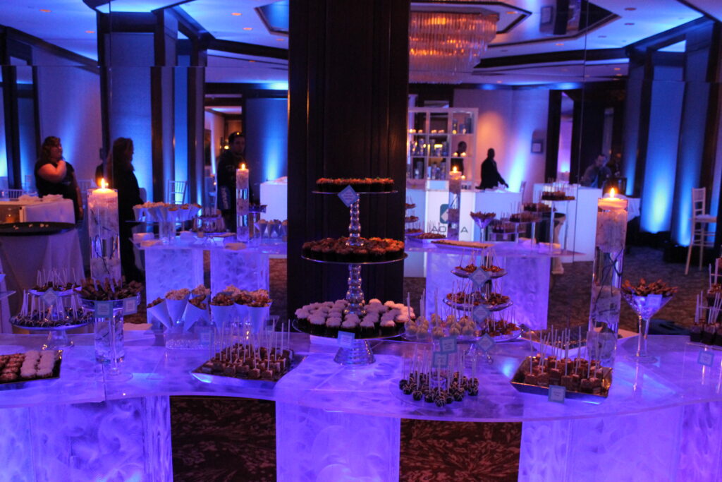 dessert trays for Alcoa and Arconic event