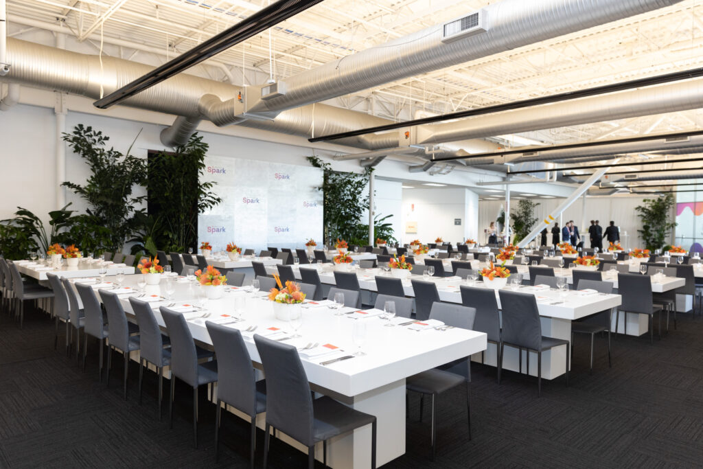 luncheon seating at LivePerson Spark Annual Meeting