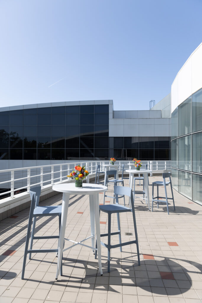 outdoor seating at LivePerson Spark Annual Meeting